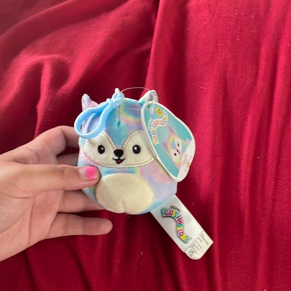 Felexine the Fox Key Chain Squishmallow